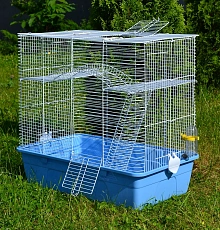 Ekia Клетка для грызунов двухэтажная (поилка)